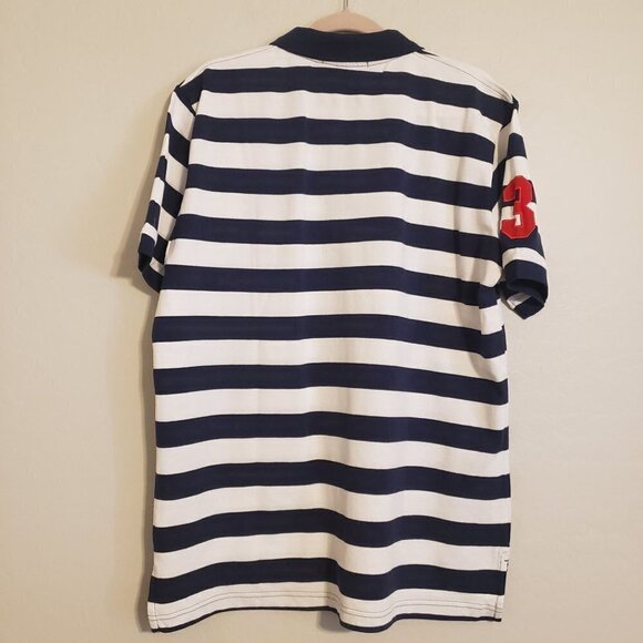 U.S Polo Assn. Striped short sleeve polo NWT - Picture 3 of 6